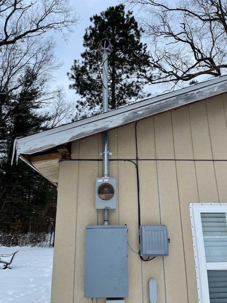 New Electrical Service in Tawas MI