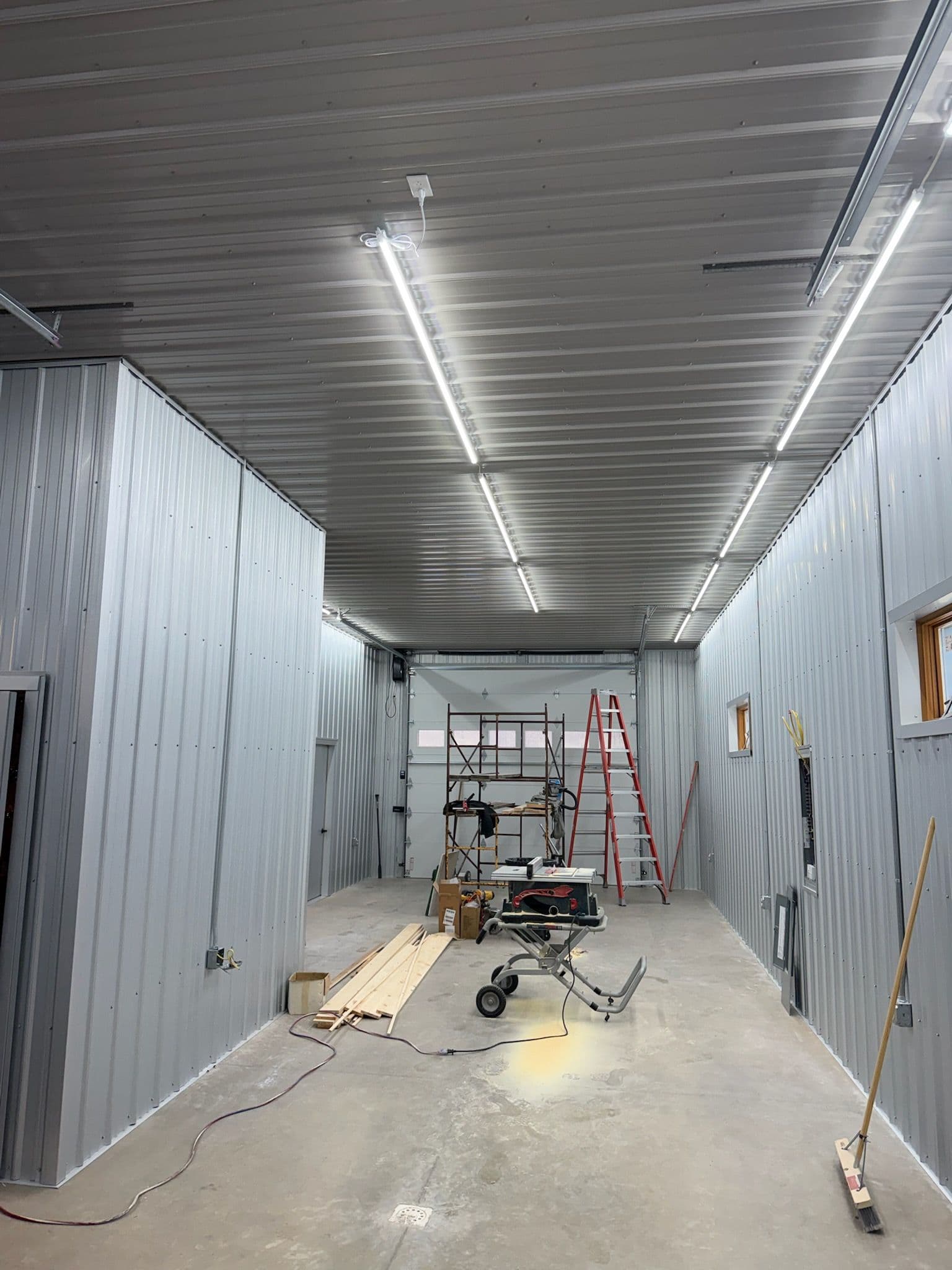 LED Lighting Installation at a Barndo in Hale image